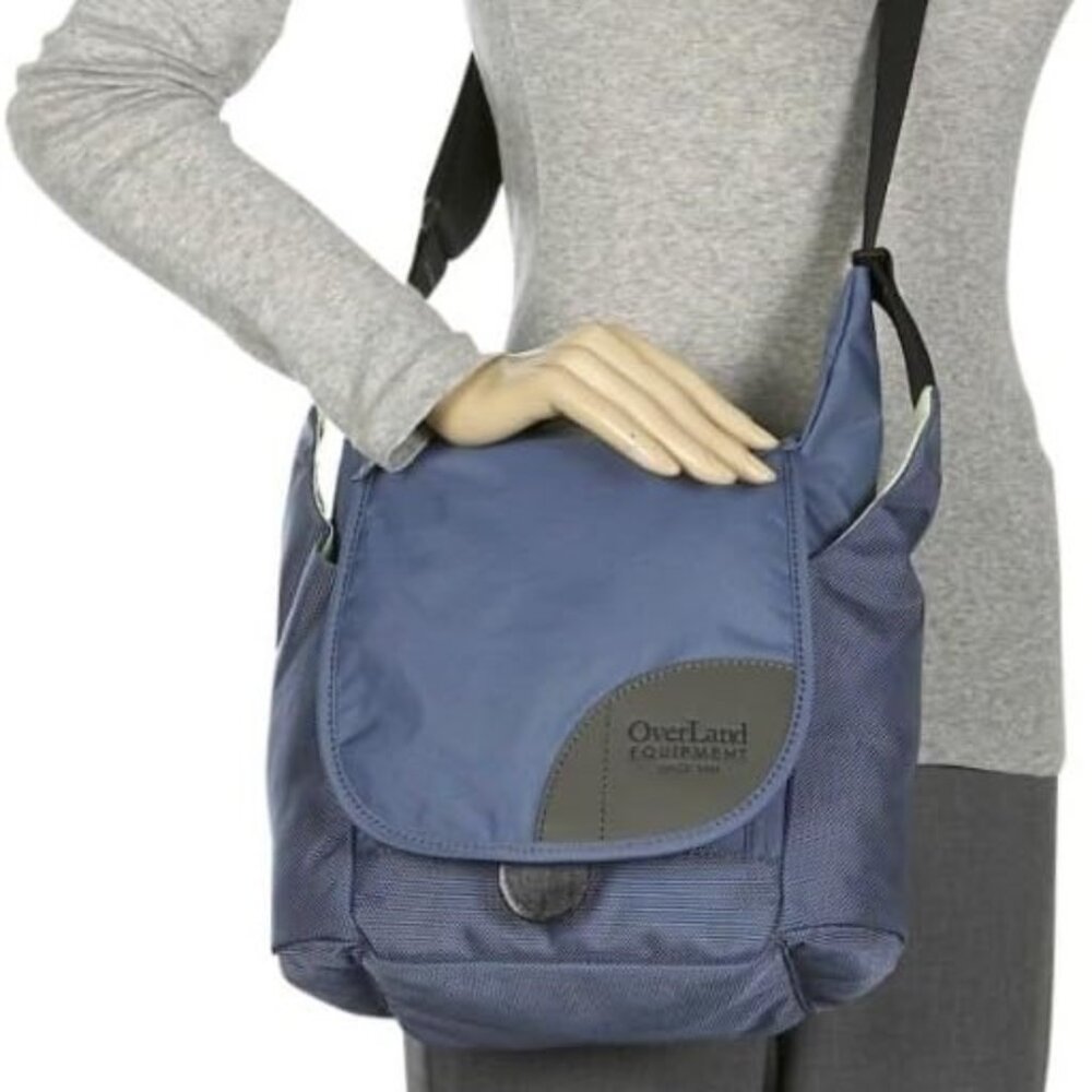 Overland Equipment Cross Body Donner Bag Blue (Like New!)